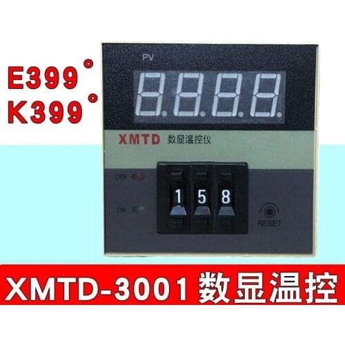 XMTD-2001 / 3001 Digital display temperature controller E type K type digital display adjustment 399 degrees TED TDA