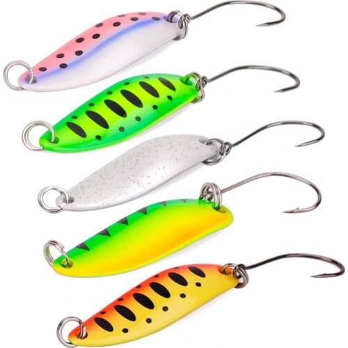 Iron 2.5g Fish-Shaped Fake Lure with Sharp Hook Bionic Hard Bait for Sea Fishing Fake Lure