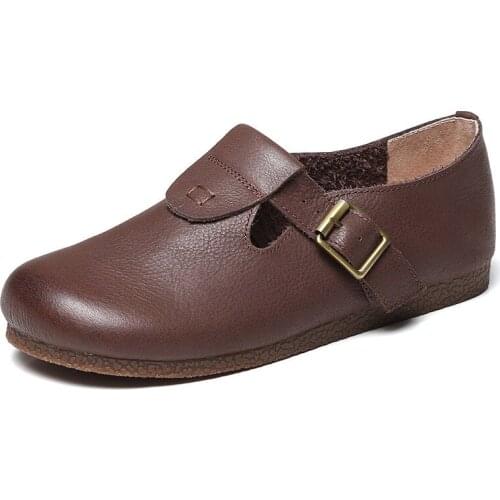 Women Flats Comfortable Loafers Shoes Hollow out Real Leather Flats Ballet Ladies Driving Shoes Womens Pregnant Flats Shoes