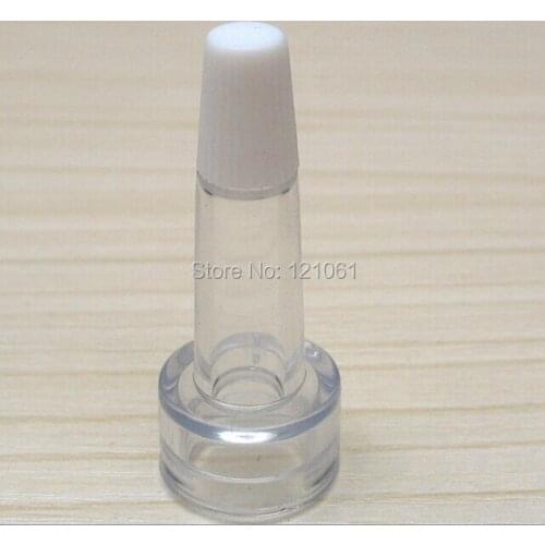 100sets/lot, 13mm horn PVC drops head for glass bottles, PVC droppers