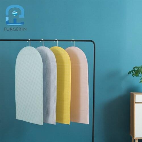 FURGERIN Suit Bag for Clothes Dust Cover travel garment bag for traveling suit storage bags dust proof cloth cover jacket dress