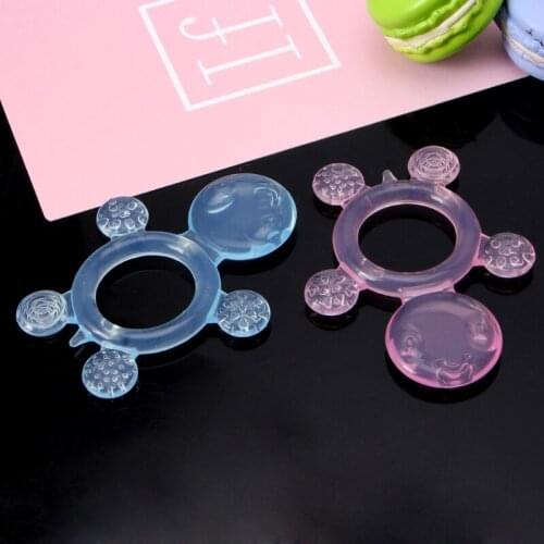 Tortoise Baby Soothing Teether BPA Free Silicone Chew Charms Baby Teething Toys GXMB