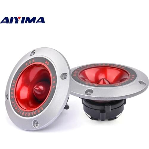 AIYIMA 2PC 4Inch Tweeters Piezoelectric Tweeter 100W Ceramic Buzzer Treble Audio Speaker Treble Piezo Stage Loudspeaker