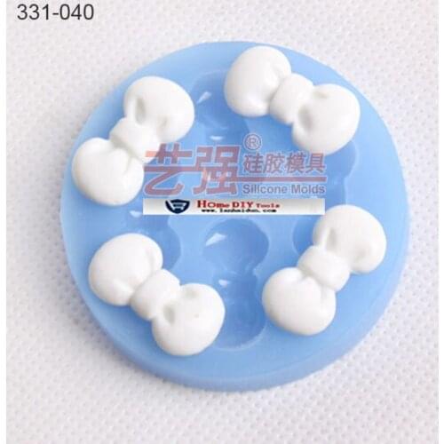 Bow knot baking wear Fondant cake mold silicone sugar lace mould sugar mat decoration for wedding cake