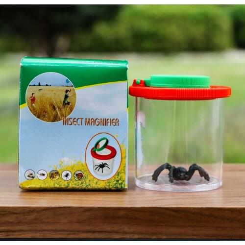 Tobacco storage in airtight storage canister Airtight canister magnifying glass acrylic storage tube portable storage tube