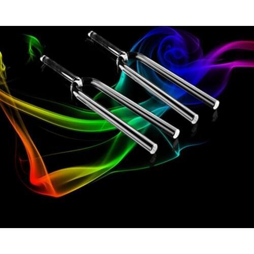 16mm C D E F G A B Quartz Clear Crystal Tuning Fork Chakras Energy Medical Healing With Free Carry bag