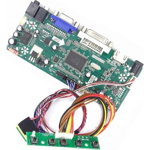 M.NT68676 HDMI DVI VGA LED LCD Controller board Kit DIY for N173FGE-L12/L13 N173FGE-L21/L23 N173FGE-L63/LA3 1600X900