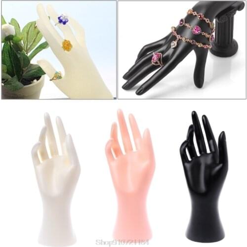 Mannequin Hand Finger Glove Ring Bracelet Bangle Jewelry Display Stand Holder N05 20 Dropshipping