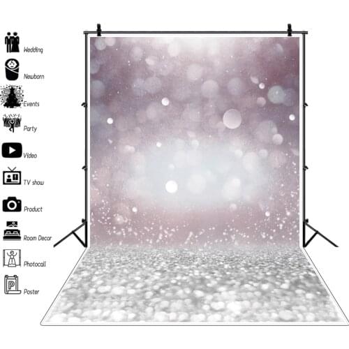 Dreamy Wedding Party Love Light Bokeh Shiny Birthday Party Decro Baby Portrait Photo Background Photography Backdrops Photocall