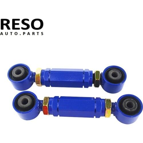 Rear Adjustable Toe Control Arms One Pair For Honda Civic 88-00 Integra EG Camber Arms Kit