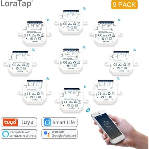 Tuya Smart Life Wifi Switch Relay Breaker Module Automation Smart Lighting Google Home Alexa Echo Remote Control App timer DIY