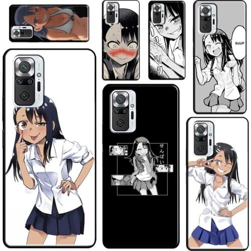 Cute Nagatoro For Xiaomi Redmi Note 10 Pro Note 9 Pro 8T 9S Note 8 Pro Phone Case For Redmi 9 9C 9T 9A