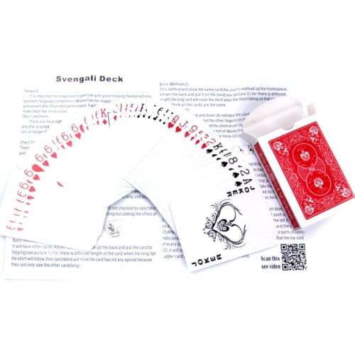 Svengali Deck Magic Gimmick Card Magic Tricks Magician Trick Magic Cards Close Up Street Magic Prop