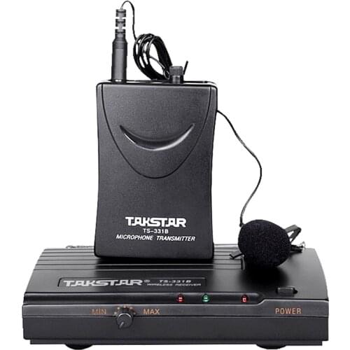 Takstar TS-331B wireless Clipper Microphone Professional Gooseneck Microphones for teaching meeting On-stage performance free