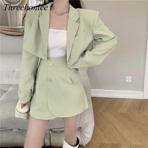 Threehonlee Women's Blazers Blazers