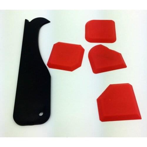 Grouting Smoother 5 Pieces per Set Sealant Trowel and Silicone Scraper by OPP bag Made By Builders Choice Tools Limited