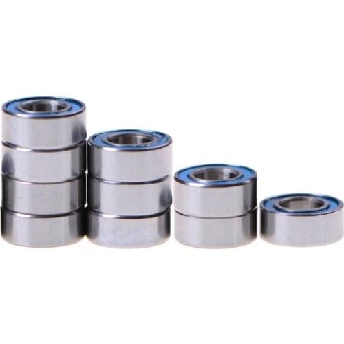 10PCS MR105-2RS ABEC-5 5x10x4 mm Miniature Ball Bearings 100% Brand New And High Quality MR105-2RS Ball Bearing