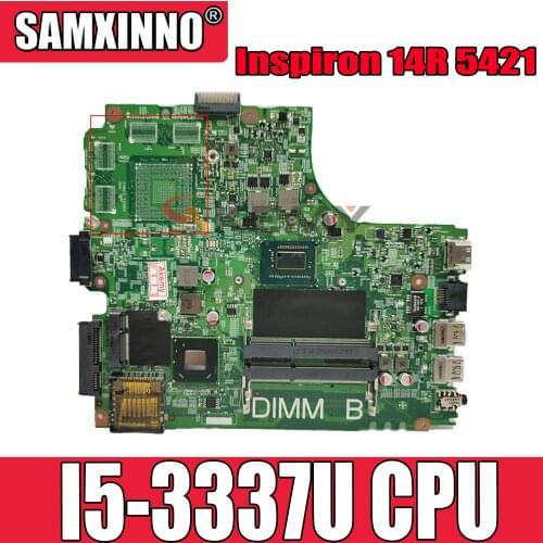 12204-1 DNE40-CR For DELL Inspiron 14R 5421 3421 I5-3337U SLJ8E Laptop motherboard SR0XL Mainboard