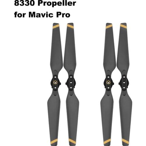 4pcs 8330F Propeller Quick Release Props 8330 Folding Blade for DJI Mavic Pro Camera Drone Parts Golden Stripe