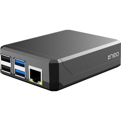 Argon NEO Raspberry Pi 4 Model B Case Aluminum Alloy Shell Sliding Magnetic Cover GPIO Reference Passive Cooling Slim Case