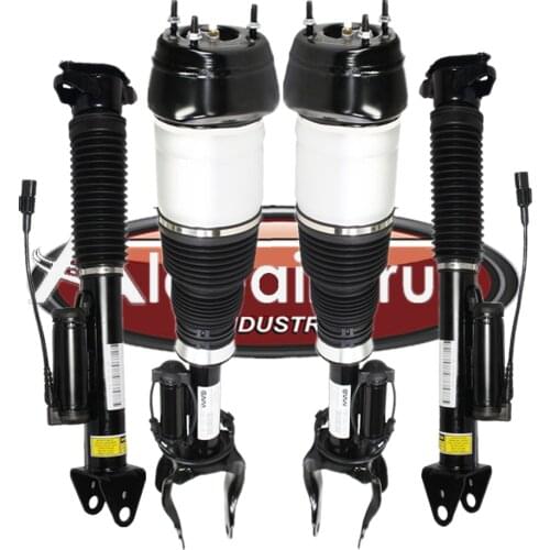 Front Rear Air Suspension Shock Absorber Struts For Mercedes-Benz GL/GLS Class X166,ML/GLE-Class W166 w/AIRMATIC & ADS,Non-AMG