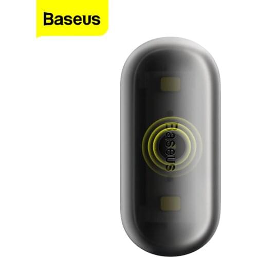 Baseus 2pcs Portable LED Flashlight Car Mini Magnetic Touch Interior Light Auto lights lighting Styling Night Light Ceiling Lamp