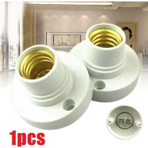 E14 Flat Base Lamp Holder Lamp Holder Lamp Holder Conversion Lamp Holder Large Screw To Small Screw Flame Retardant Lamp Holder