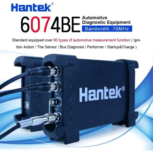 Hantek 6074BE(Series Kit I) 4CH 70MHZ Standard equipped over 80 types of automotive measurement function USB2.0