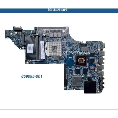 Best Value 659095-001 for HP DV7-6000 Laptop Motherboard CPU PGA-989 HM65 DDR3 RAM ​​100% Test