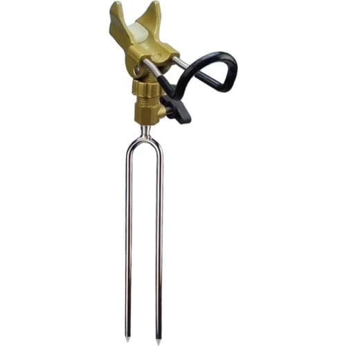 Universal Fishing Rod Holder Stand Angle Adjustable Aluminum Alloy Bracket Fishing Rod Stents Holder Fishing Tackle Accessory