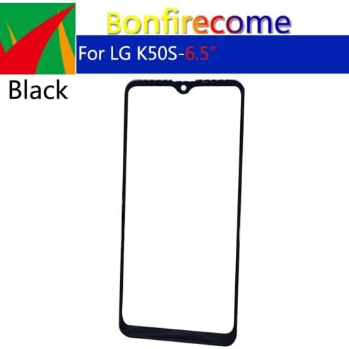 10Pcs\lot For LG K50s LMX540EMW LM-X540 Touch Screen Front Glass Panel Front Outer Glass Lens Replacement