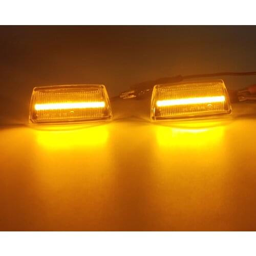 2pcs Dynamic LED Car Side Marker Lights Repeater Signal Lights For Opel Insignia Astra H Zafira B Corsa D For Chevrolet Cruze