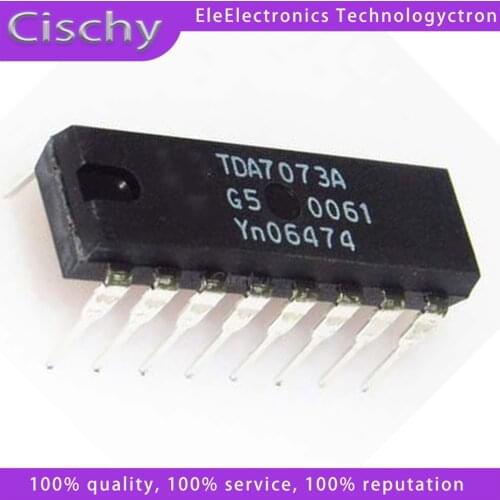 5pcs TDA7073A TDA7073B TDA7073 DIP-16 In Stock