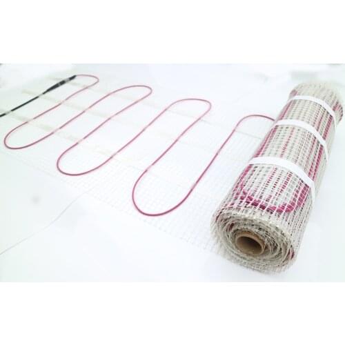 840W 6SQM Adhesive Floor Heaing Mats For Batroom Underfloor Heating System, Wholesale P140-6.0M