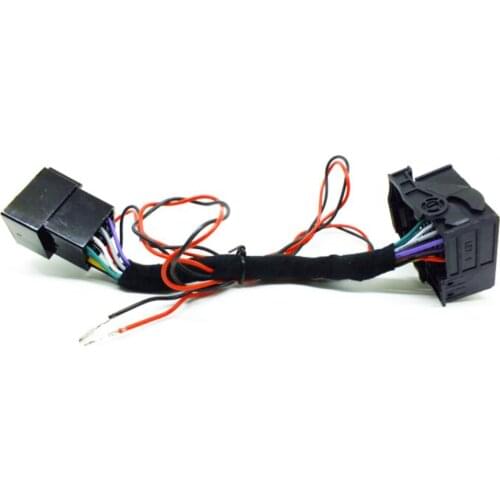 Car Radio ISO Adapter Switch Cable RCD330 RCD510 RCD310 RNS510 CD Player CAN for VW Polo Jetta Golf Tiguan Passat CC