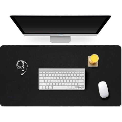 For Gamer OfficeLarge Gaming Mouse Pad Waterproof Double Side PU Leather Desk Mat Computer Mousepad Keyboard Table Protector
