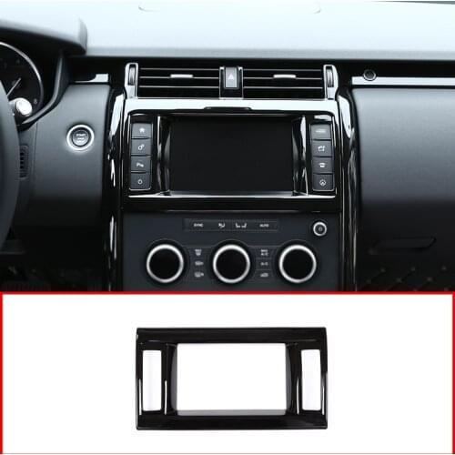 For Land Rover Discovery 5 L462 LR5 S SE Version 2017-2020 ABS Black Navigation box Frame Cover Trim Interior Accessory