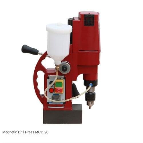 1100W Magnetic Base Drill Multi-function Magnetic Bench Drill Industrial Grade Household Small Drilling Machine Hollow Drill