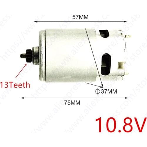 13 Teeth Motor 10.8V Replace for BOSCH cordless screw driver drill GSR10.8-2-LI GSB10.8-2-LI GSB1080-2-LI GSR GSB 10.8-2-LI