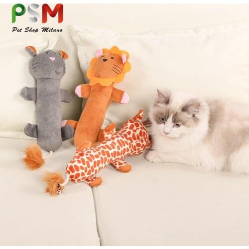 PSM Toys for Cats Cotton Plush Comfortable Sleep Cat Stuff Nip Cats Products for Pets Kitten Accessories