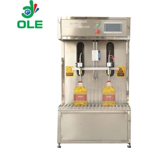 High Capacity Edible Peanut Mustard Oil Bottle Liquid Filling Machine Engine Oil Lubricating Oil Filling Machine