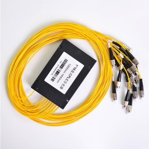 Optical Splitter 1x16 Box Type Plc Optical Fiber Splitter Pigtail Planar Waveguide Telecom Grade Fc Free Shipping