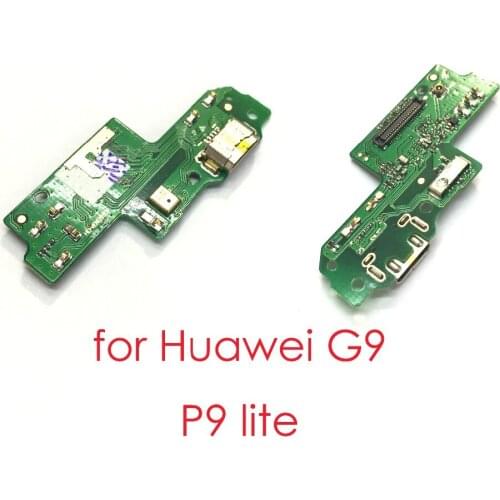 Original Micro Dock Connector Board USB Charging Port Flex Cable Repair Parts For Huawei P9 Lite G9 Lite