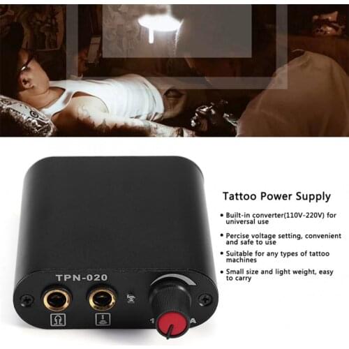 Professional Motor Mini Tattoo Power Supply Power Cord Microblading Tattoo Makeup for Rotary Coil Machine Gun Tattoo Accessories