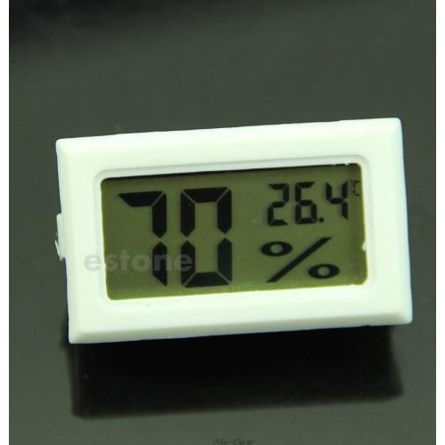 Hygrometer Thermometer Digital LCD Temperature Humidity Meter 10%~99%RH