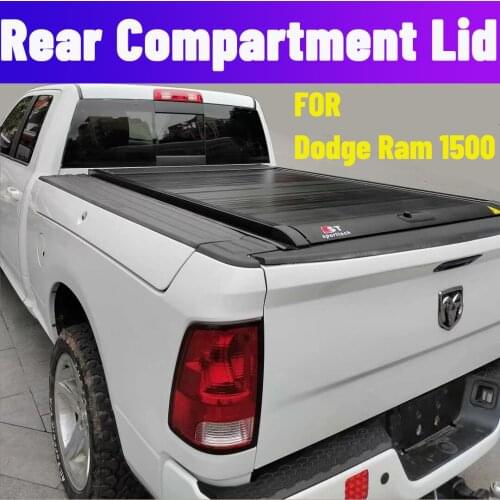 FOR Dodge Ram 1500 Rear Compartment Lid refitting thickened aluminum pickup back cover rolling curtain