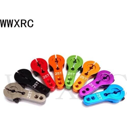 1pcs 25T M3 Metal RC Servo Arm Horn for WPL C14 C24 MN D90 D91 MN99s Futaba Savox Xcore HL HSP HD Power MG995 MG996R E900