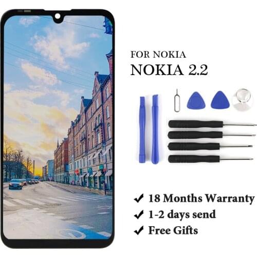 1pc LCD For Nokia 2.2 LCD Screen Digitizer Phone Parts For Replacement Assembly For Nokia 2.2 LCD display LCD Digitizer