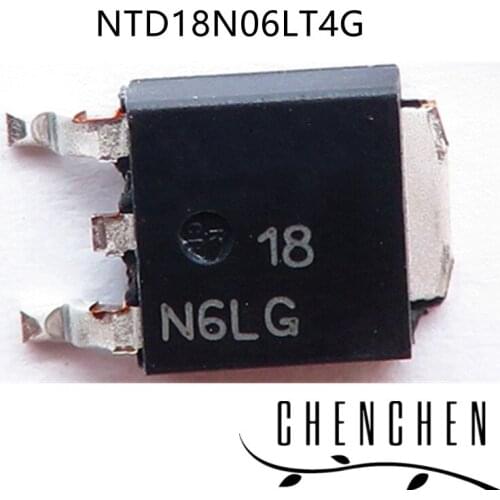 10pcs/lot NTD18N06LT4G 18N6LG TO-252 100% New