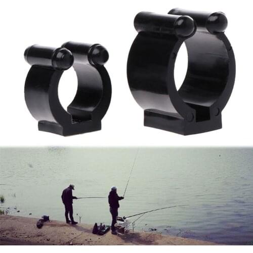 20Pcs/Set Plastic Club Clip Fishing Rod Pole Storage Rack Tip Clamps Holder Clips Multifunctional fishing tool